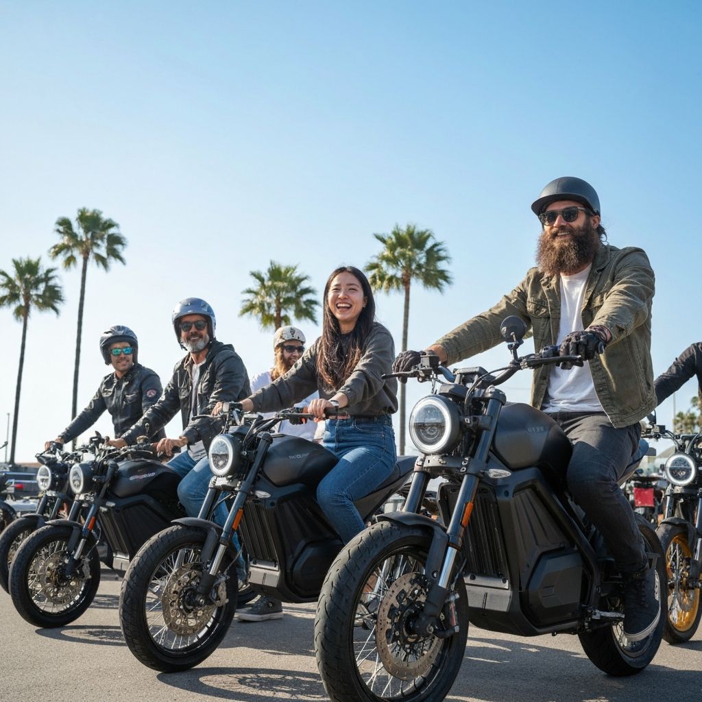 Star Bikes team at California e-bike expo